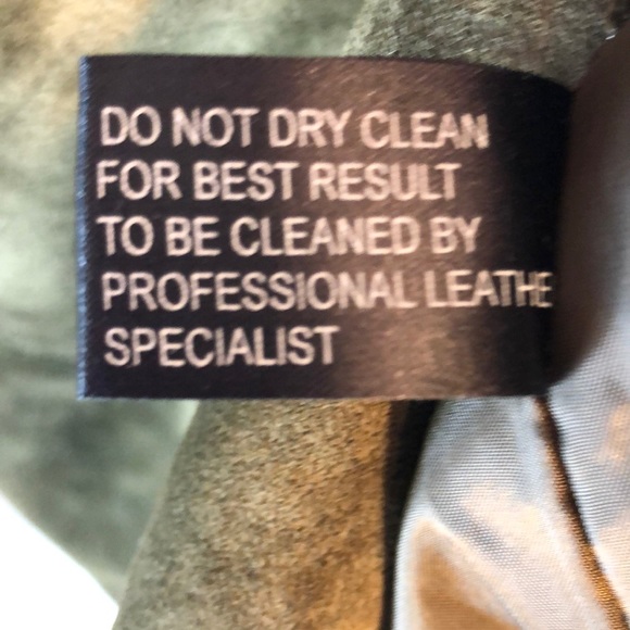 PRETTY FACE OLIVE GREEN LEATHER JACKET - Picture 3 of 7